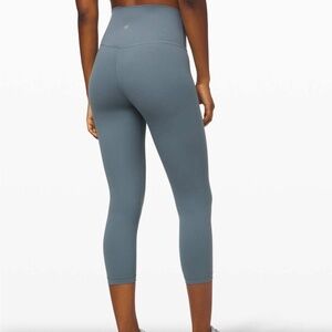 Lululemon Align Crop 21", Blue Charcoal